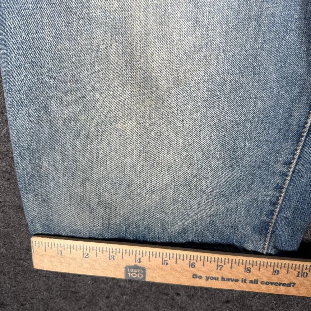 Levis 569 Loose Straight Denim Shorts Mens W30 Light Wash Blue 13303